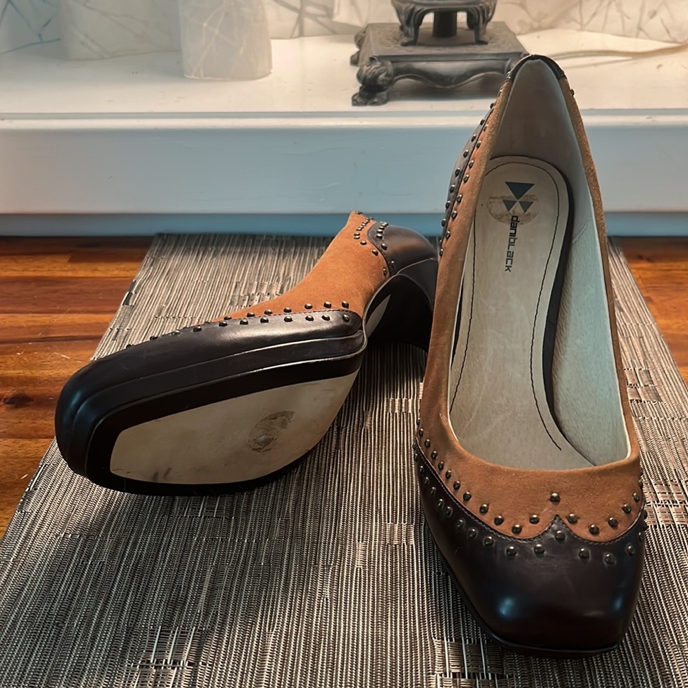 Daniblack 3” heels, Size 10 - Picture 2 of 2